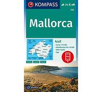 Carta escursionistica n. 230. Mallorca 1:75.000. Ediz. tedesca, spagnola e inglese: 4in1 Wanderkarte mit Aktiv Guide und Detailkarten inklusive Karte ... Fahrradfahren. Klettern. Autokarte.