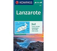 Carta escursionistica n. 241. Lanzarote 1:50.000: Wandelkaart Schaal 1 : 50.000