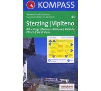 Carta escursionistica n. 44. Vipiteno 1:50.000. Adatto a GPS. Digital map. DVD-ROM