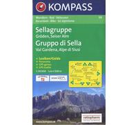 Carta escursionistica n. 59. Gruppo di Sella 1:50.000. Adatto a GPS. Digital map. DVD-ROM