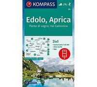 Carta escursionistica n. 94. Ponte di Lgno, Val Camonica 1:35.000: 3in1 Wanderkarte 1:35000 mit Aktiv Guide inklusive Karte zur offline Verwendung in der KOMPASS-App. Fahrradfahren. Skitouren.
