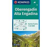 Carta escursionistica n. 99. Oberengardin-Alta Engadina 1:40.000: Wandelkaart 1:40 000