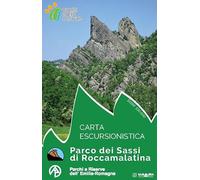 Carta Escursionistica. Parco dei Sassi di Roccamalatina. Scala 1:10.000