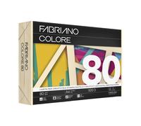 carta fabriano colore - a4 - 80 gr - colori tenui onice - fabriano - conf. 500 fogli