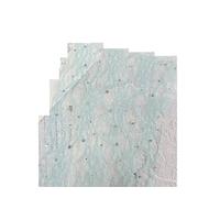 Carta for album con paillettes in pizzo | Utilizzo multicolore: Scrapbooking, Journal, Collage(Mint Green)