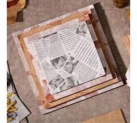 Carta Forno Per Biscotti - 100 Pezzi Per Panini E Sandwich | Carta Antiaderente per Burro e Cucina,per Pane Dolci Frittura Toast