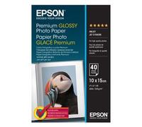 Epson Premium Glossy Photo Paper - 10x15cm - 40 Fogli