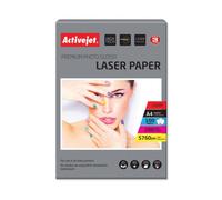 Carta fotografica Activejet AP4-200G100L A4 100 fogli 200g/m² glossy per laser