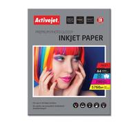Carta fotografica Activejet AP4-200G20 A4 200g/m² 20 fogli lucida bianca