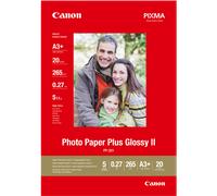 Canon Photo Paper Plus Glossy PP-201 2311B021, 275 g/m2, A3+, 20pz, lucido, getto d'inchiostro, bianco, carta fotografica
