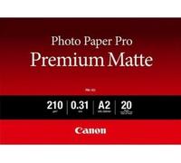 Canon Photo Paper Premium Matte PM-101 8657B017, 210 g/m2, 16.54x23.39", A2, 20pz, smooth, opaco, bianco, carta fotografica
