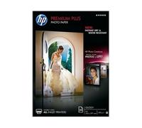 HP Confezione da 20 fogli carta fotografica Premium Plus, lucida A4/210 x 297 mm