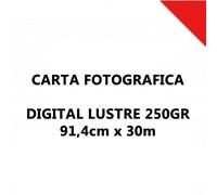 Carta fotografica Inkjet Satinata/Lustre 91,4cm x 30m 250gr