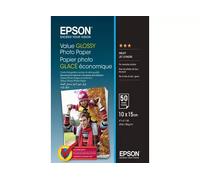 Carta Fotografica Lucida Epson Value 183 g/m2 - 10x15cm - 50 fogli