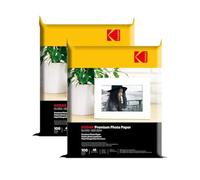 Carta fotografica lucida Kodak 200 GSM 4R (4x6) - Resistente all'acqua, confe...