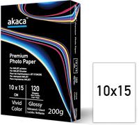 Carta Fotografica Lucida Premium Glossy Photo Paper, 10 X 15 Cm, 120 Fogli, 200G