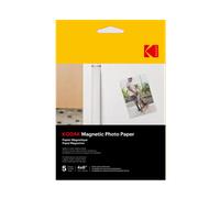 KODAK Magnetic Photo Paper - Carta Fotografica Magnetica, Confezione da 5 Fogli, Formato 10x15 cm, Compatibile con Stampanti a Getto d'Inchiostro