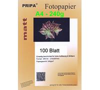 Carta fotografica - opaca - 240g -100Blatt - A4