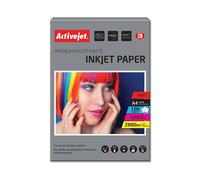 Carta fotografica opaca Activejet AP4-125M100 A4 100 fogli 21 x 29,7 cm