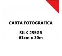 Carta fotografica rotolo SILK/SETA 61cm x 30m per plotter