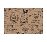 Carta Fritti Antigrasso Avana 20x35 cm Le Cartine Vintage 500 pz | Fogli Panini