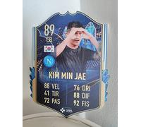 Carta FUT Kim Min Jae Napoli Tots FUT 23 Ultimate Team Stampata su Materiale Rigido Sagomato