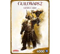 Carta gemme di Guild Wars 2 4000 gemme | Codice per PC | Codice per PC