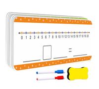 Carta giocattolo conteggio: carte di apprendimento matematiche precoci, gioco di riconoscimento dei numeri portatili | Costruisce abilità di conteggio fondamentali, rende l'apprendimento di