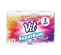 CARTA IGIENICA 4 ROTOLI SUPERBUM 3 VELI VIT