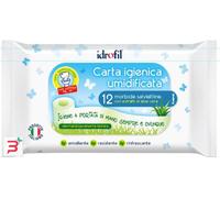 CARTA IGIENICA BIODEGRADABILE 12 PEZZI