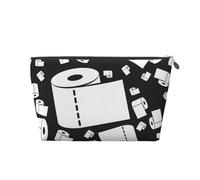 Carta igienica, Borsa da toilette Borsa per trucco Borsa per cosmetici Borsa da toilette da viaggio portatile