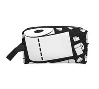 Carta igienica, Borsa per il trucco Borsa per cosmetici Borsa da viaggio portatile da viaggio Borsa per trucco Organizer