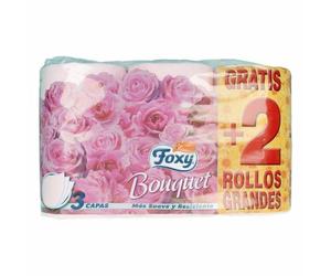 Carta Igienica Foxy Bouquet 3 strati 6 Pezzi