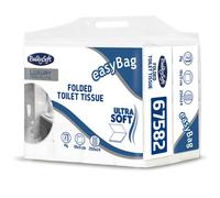 Pacco 250 strappi Carta Igienica interfogliata EasyBag BULKYSOFT (24 Pz)