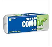 Carta igienica Lucart Carta ecologica 2 veli 155 strappi 811624 (conf.10)