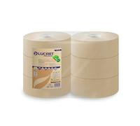 Carta igienica Lucart Econatural 360 Jumbo 2 veli, 811 strappi Conf. 6 rotoli