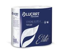 Carta igienica Lucart Strong Elite 4 veli, 140 strappi Conf. 4 rotoli nan Auto