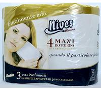 16 rotoli carta igienica Nives Maxima maxi rotoloni 3 veli di pura cellulosa
