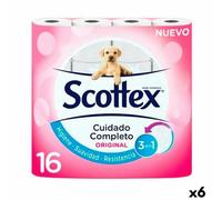 Carta Igienica Scottex Original Bianco 16 Pezzi [6 Unità]