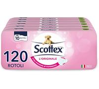 Carta Igienica Scottex Originale 120 Rotoli Morbida Assorbente Italia