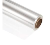Carta Imballaggio Per Fiori Wrap 54cm x 30M 2,5Mil Spessore Trasparente