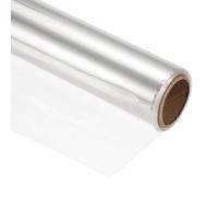 Carta Imballaggio Per Fiori Wrap 80cm x 30M 2,2Mil Spessore Trasparente