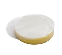 Carta in cellulofan per HAMBURGHESS - 500 fogli | Carta antiaderente, ceratura per alimenti | carta cera, carta da forno | carta antigrasso | separatore per salumi (rotondo 10 cm)
