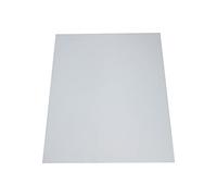 Carta isolante ignifuga in fibra ceramica - 20x30 cm, spessore 2 mm, ideale for stufe, forni for pizza e caminetti
