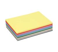 Carta kraft colorata, formato A5, 15 x 21 cm, 180 cm, colori asstd, 300 fogli