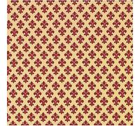 Carta lavabile Rex 58 in rotolo Rex Sadoch Fantasie: giglio rosso X33X5-776