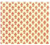 Carta lavabile Rex 58 in rotolo Rex Sadoch - Giglio rosso (pz. singolo)