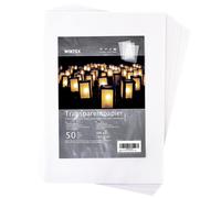Carta Lucida A2 per Disegno Tecnico 25 Fogli Lucidi A2 Trasparenti da 100 g/m²