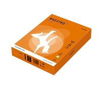 Carta Maestro Color - A4 - 160 gr - arancio forte OR43 - Mondi - conf. 250 fogli