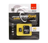 CARTA MEMORIA IMRO MICROSD 8GB CON ADATTATORE SD